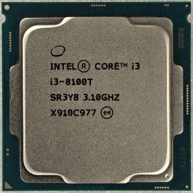 Resim Intel Core I3-8100T SR3Y8 3.10GHZ Desktop Pc Processor 1151 Pin Cpu Tray Fansız 