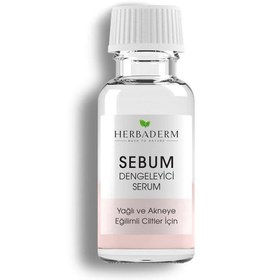 Resim Herbaderm Sebum Dengeleyici Yağlı ve Akne Serum 20 ml 