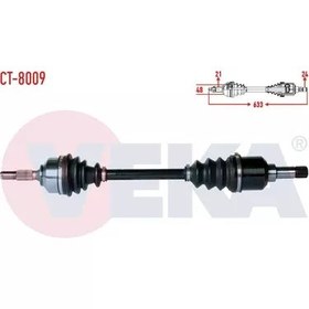 Resim Citroen C3 2002-2009 1.6 Hdi Sol Ön Aks Komple Veka Marka 