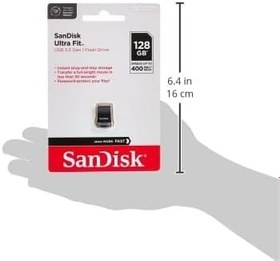 Resim SanDisk Ultra Fit 256 GB USB 3.1 Flash Bellek - SDCZ430-256G-G46 