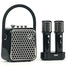 Resim Divoom SongBird-SE Siyah Çift Mikrofonlu 18W Bluetooth Hoparlör 