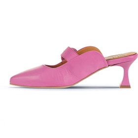 Resim Bueno Shoes Fuşya Deri Kadın Topuklu Terlik 01wa1301 