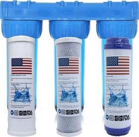 Resim Amerikan Malı Daire Ve Bina Girişi 3 Aşamalı Su Yumuşatma Cihazı 