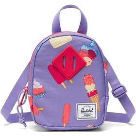 Resim Herschel Heritage™ Çocuk | Su İtici Kumaş Çapraz Çanta, 2 L - Lila Keepin' Cool / OS 