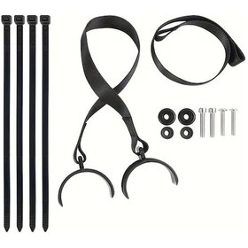 Resim Hightower Siyah Ktm Husqvarna Husaberg Honda Suzuki Kawasaki 50-70mm Çatal Askı Kaldırma Kayışı 