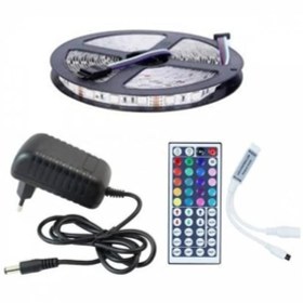 Resim Şerit Led Rgb Kumandalı 20 Renk 3 Çipli Iç Mekan Tak Çalıştır 9 Metre 