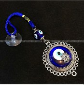 Resim Nazar Boncuklu Oto Araba Hediyesi Vantuz Otomobil Dikiz Ayna Süsü 