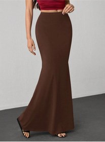 Resim CNG MODA Büyük Beden Şık Toparlayıcı Tesettür Balık Etek 