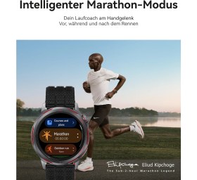Resim Huawei Watch Gt Runner 2 Akıllı Saat, Maraton Modu, Egzersiz Analizi Özellikli Gps Koşu Saati, Hrv, Ekg, Spo2, Uyku Analizi, 14 Güne Kadar Pil, 1,32" Amoled, Ios ve Android ile Uyumlu, Şafak Turuncusu 