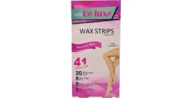 Resim Deluxe Wax Strips Sensitive Skin 41'li Sir Ağda Bandı 