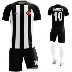 Resim Acr Giyim Kişiye Özel Futbol Forması - Dizayn : Çizgili 