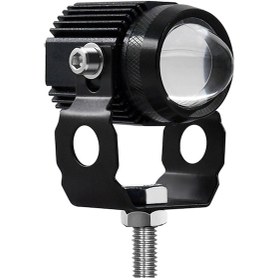 Resim Samdoo Çift Renkli 60w Led Motosiklet Farı - 6000k Beyaz & 3000k Sarı, Ip67 Su Geçirmez 