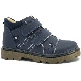 Resim Aydındaş Çift Cırtlı Erkek Çocuk Bot Lacivert 