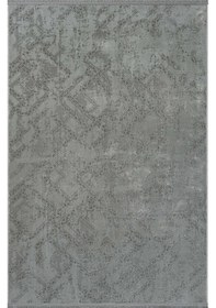 Resim Cool Halı Cooper 1076 Gri Halı Dokuma Salon Halısı Kesme Halı Yolluk Yatak Odası Halısı Kaymaz Koridor Halısı 