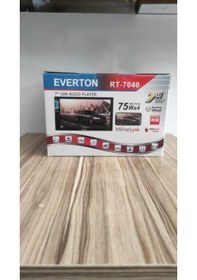 Resim Everton RT-7040 Görüntülü Dabul 7 inç Ekran Full oto teyp 