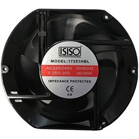 Resim IF-17251M24B 24VDC Metal Fan 150X170X51MM 