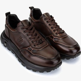 Resim Valmenti Erkek Hakiki Deri Kahverengi Sneakers & Spor Ayakkabı 298 3236-30219 Erk Ayk Sk25-26 Kahve Kahverengi 