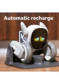 Resim Loona En Gelişmiş Akıllı Robot Evcil Köpek - Sohbet Gpt Etkin - Sesli Komut 