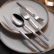 Resim Aryıldız Gusto Prestige Mat 89 Parça 12 Kişilik Çatal Kaşık Bıçak Takımı 