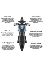 Resim Turuncu Motosiklet Takip Cihazı ( 24 Aylık ) 