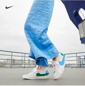 Resim Nike Blazer Low '77 Jumbo Kadın Beyaz Spor Ayakkabı 