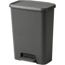 Resim IKEA Knöckla Çöp Kutusu, Koyu Gri 50 Lt 