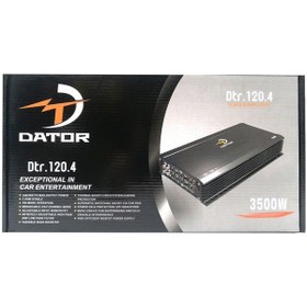 Resim Dator Dtr 120.4 Profesyonel 4 Kanal Anfi 3500W 