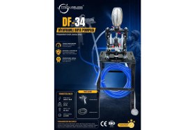 Resim Titech Airless Df-34 Diyaframlı Boya Pompası-Siyah 