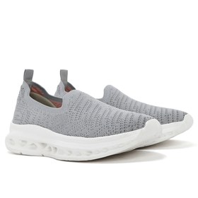 Resim Derimod Zero Kadın Gri Kalın Tabanlı Sneaker 25SFE49546F 