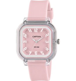 Resim Captiva Analog Rakamlı 30 Mt Suya Dayanıklı Spor Çocuk Kol Saati Yn2026.m09 Pembe 