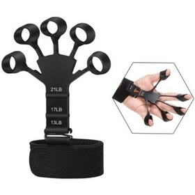 Resim Periboia Parmak Güçlendirme Direnç Bandı Çok Renkli 