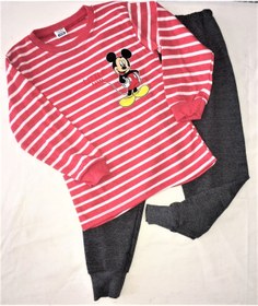 Resim Kids Club Farecik Little Man Pijama Takımı (1-2 Yaş, 2-3 Yaş, 3-4 Yaş, 4-5 Yaş) 