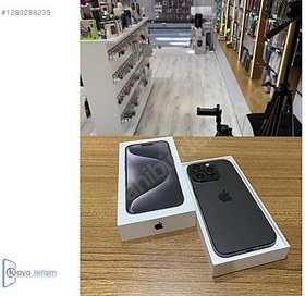 Resim Apple iPhone 15 Pro İkinci El TR | 256 GB | Siyah 
