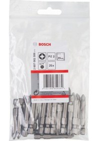 Resim Bosch Extra Hard PZ 2x49 mm 25'li Vidalama Ucu - 2607002506 