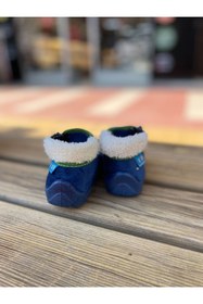 Resim Podyum Günlük Kız Erkek Çocuk Panduf Ev Ayakkabısı 