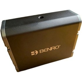 Resim Benro Br204 20.000 Mah 3.7v Endurance Pack Tripod Bağlantılı Çelik Kasalı Powerbank Şarj İstasyonu Gri 