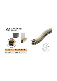 Resim Contacall Çelik Kapı Kasa Fitili Contası Çelik Kapı Contası 6 Metre Beyaz 6 M 