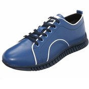 Resim Costo Shoes N1959 Lacivert Erkek Deri Spor Ayakkabı Rahat Geniş Kalıp Yeni Sezon Kauçuk Spor Taban 