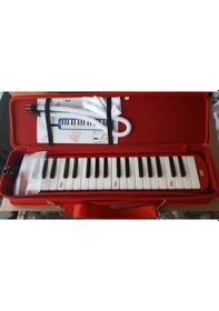 Resim Melodika 37 Tuş Kırmızı Lino Marka Koruma Çantalı 