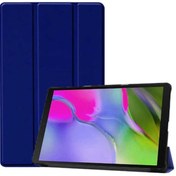 Resim Huawei Uyumlu T3 10 Inc Zore Smart Kapak Standlı 1-1 Kılıf-Lacivert 