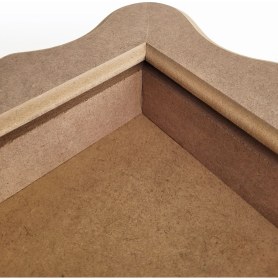 Resim Boyanabilir Cam Takılabilir 45 cm Dikdörtgen Figürlü Tepsi, Dekorasyon Panosu 