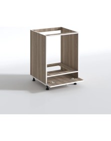 Resim Kenzlife ankastre modülü kabini radon crd fırın ocak dolabı kapaklı ayaklı 