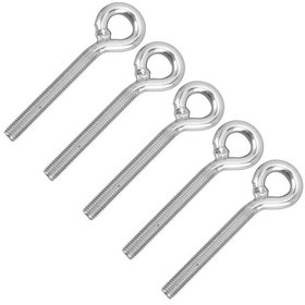 Resim Geeroyoo M10 Paslanmaz Çelik Gömme Kanca, Mekanik Presleme İle Oluşturulmuş, Islak Ortamlarda Kullanım İçin Dayanıklı, 5 Adet Set - Tesisat, İnşaat Ve Askı İçin 