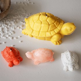 Resim Silikon 3D Kaplumbağa Kalıbı, Mum Yapımı, Aromaterapi, Kireç, Sabun, Beton ve Kil için - DIY El Yapımı Epoksi Reçine Ev Dekorasyonu El Sanatları Aracı, DIY El Sanatları Malzemeleri 