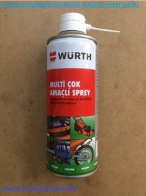 Resim Würth Multi Çok Amaçlı Pas Sökücü Yağlayıcı Sprey Yağ 400 ML 