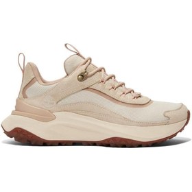 Resim Timberland Motion Access Low Lace Up Waterproof Kadın Krem Outdoor Ayakkabı 