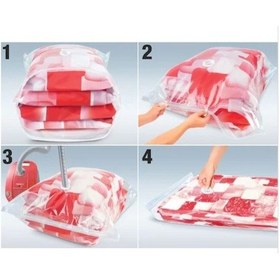 Resim Magic Saver Bag XXL Vakumlu Seyahat Poşeti 80 x 100 CM 