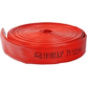 Resim 1½" İçi Dışı Kaplamalı Kırmızı 25 Metre Yangın Hortumu Ts 9222 Sertifikalı 