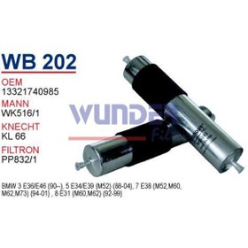 Resim Wb202 13321740985 Bmw M-52 Uzun Benzin Filtresi 