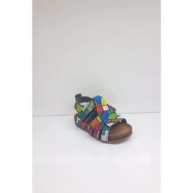 Resim Pafi 287 Deri Kız Bebe Sandalet 